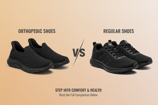 Orthopedic Shoes vs. Regular Shoes: What's the Difference?